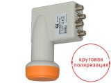 Ku-band на 4 выхода, круговые (Quad)