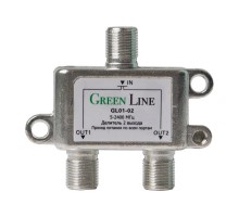 Делитель на 2 "Green Line", спутник/эфир, 5-2400MHz