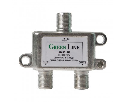 Делитель на 2 "Green Line", спутник/эфир, 5-2400MHz