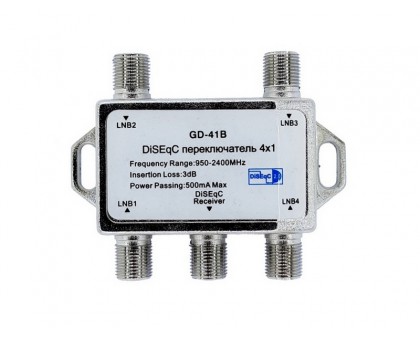 GD-41B DiSEqC, 4x1