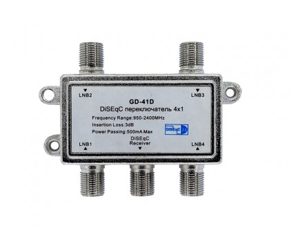 GD-41D DiSEqC, 4x1