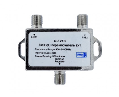 GD-21B DiSEqC, 2x1