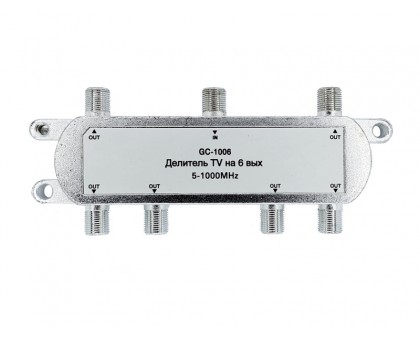 Делитель на 6 "GС-1006", эфир, 5-1000MHz