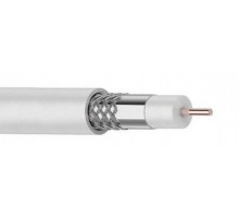 Кабель RG-6 белый 1.02Cu/96x0.15AL зимний