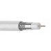 Кабель RG-6 белый 1.02Cu/96x0.15AL зимний