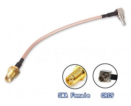SMA-female - CRC-9, пигтейл