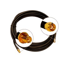 Кабель SMA-RP-male - SMA-RP-female 10м RG-58