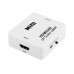 Конвертер HDMI2AV, HDMI (мама) - AV (RCA-мама)