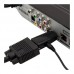 Конвертер HDMI2VGA, HDMI (папа) - VGA (мама) + Audio 3.5мм, OT-AVW20