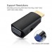 Конвертер HDMI2VGA, HDMI (папа) - VGA (мама) + Audio 3.5мм, OT-AVW20