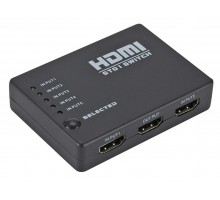 Переключатель HDMI, 5 входов - 1 выход с пультом