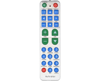 Пульт RuTV-ST01 / HCH01, мультибренд