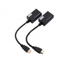 Удлинитель HDMI по двум LAN-кабелям cat.6 до 30м (комплект)