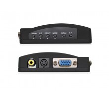 Конвертер Video2VGA, Analog Video (RCA-мама) - VGA (мама), проходной