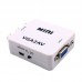 Конвертер VGA2AV, VGA (мама) + Audio 3.5мм - AV (RCA-мама)