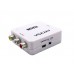 Конвертер VGA2AV, VGA (мама) + Audio 3.5мм - AV (RCA-мама)