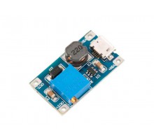 Модуль DC-DC повыш., microUSB 2-24в / 5-28в 2А