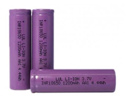 Аккумулятор Li-ion 18650 1200mAh, ICR