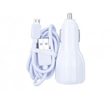 Адаптер Muju MJ-C05, в прикуриватель, microUSB