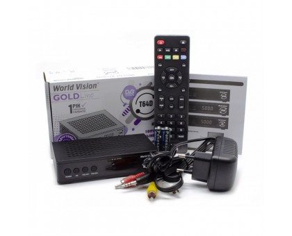 World Vision T64D, MPEG4 DVB-T2