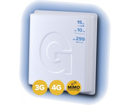 GELLAN 15MF MIMO, 1700-2700MHz 15dBi 2хF-female