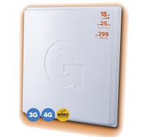 GELLAN 18MF MIMO, 1700-2700MHz 18dBi 2xF-female