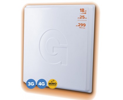 GELLAN 18MF MIMO, 1700-2700MHz 18dBi 2xF-female