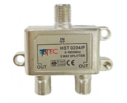Делитель на 2 "HST 0204/F", эфир, 5-1000MHz