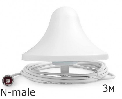 Антенна Орбита OT-GSM11, внутр. 700-2700 N-male, с кабелем 3м