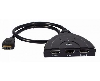 Переключатель HDMI, 3 входа - 1 выход