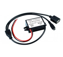 Модуль DC-DC пониж., 10-72в / USB + microUSB 5в 3А