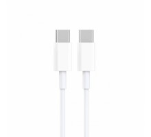 Кабель USB type-C - USB type-C 1м белый, 3A, M27