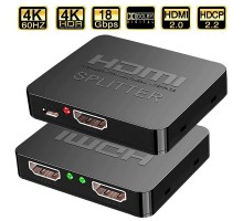 Разветвитель HDMI на 2, Орбита OT-AVW50, 4K