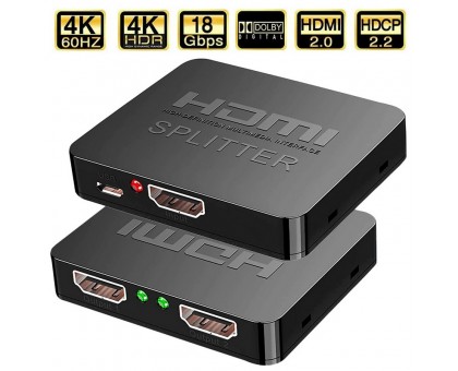 Разветвитель HDMI на 2, Орбита OT-AVW50, 4K