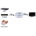 Конвертер AV2VGA, AV (RCA-мама) - VGA (мама) + Audio 3.5мм