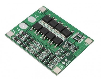 Плата защиты (BMS) для Li-ion, 3S / 12.6В / 25А