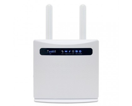 Роутер 4G GM ZLT P21, cat.4, 2xSMA, 4xLAN 100Mbit/s, Wi-Fi 2.4GHz, аккумулятор