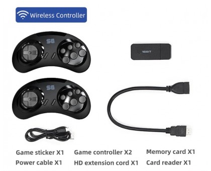 Игровая приставка HD Y2S-Plus (900+ игр, 8 и 16 bit)