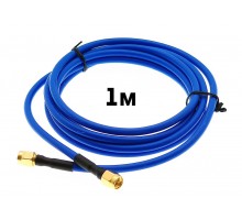 Кабель SMA-male - SMA-male 1м, RG-58