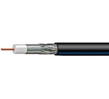 Кабель RG-11 чёрный 1.63CCS/64x0.12AL/PVC