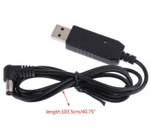 Кабель DC-DC USB 5В на 9В, штекер 5.5x2.1