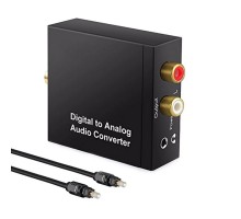 Аудио-конвертер S/PDIF+COAX - Audio 2хRCA + 3.5мм