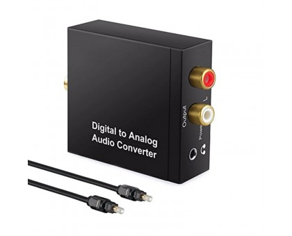 Аудио-конвертер S/PDIF+COAX - Audio 2хRCA + 3.5мм