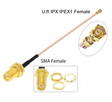 SMA-female - u.FL/IPEX1-F 15см, пигтейл