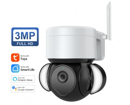 Камера Wi-Fi Орбита OT-VNI47, 3Мп, 2048x1536, Wi-Fi, уличная, поворотная