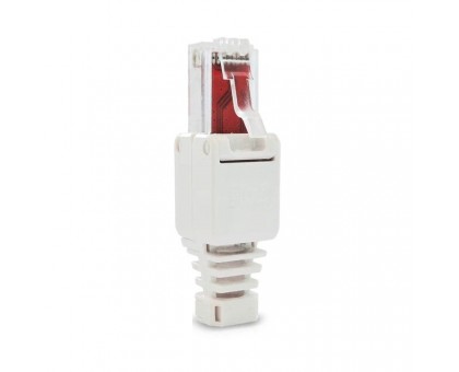 RJ-45 самообжимной коннектор, 8P-8C кат.6