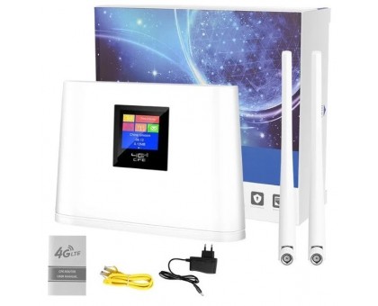 Роутер 4G CPF908P-W, cat.4, 2xSMA, 1xLAN 100Mbit/s, Wi-Fi 2.4GHz