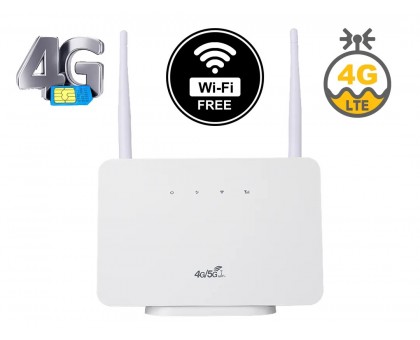 Роутер 4G CP106, cat.4, 1xLAN 100Mbit/s, Wi-Fi 2.4GHz
