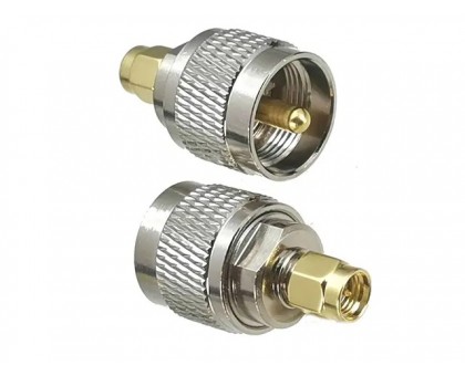 UHF-male - SMA-male, переходник