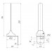 Антенна KROKS KC3-800/2700T 790-2700 3dBi SMA-male